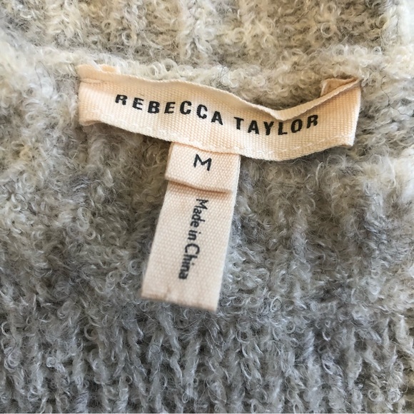 Like New Rebecca Taylor ruffle sweater - Picture 3 of 6